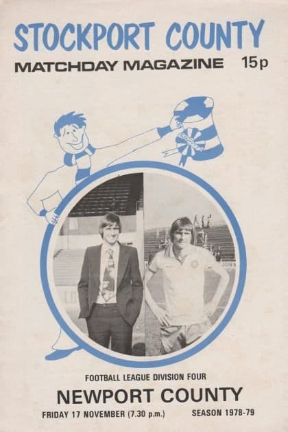 Stockport County v Newport County  17-Nov-1978