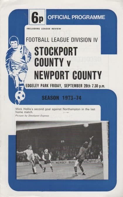 Stockport County v Newport County 28-Sep-1973