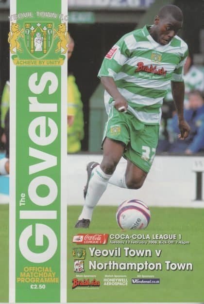 Yeovil Town v Northampton Town   12-Feb-2008