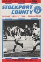 Stockport County v Northampton Town 24-Sep-1982