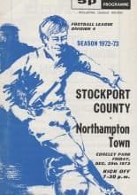 Stockport County v Newport County 23-Apr-1973