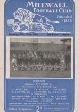 Millwall v Leyton Orient  22-Oct-1956