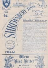 Shrewsbury Town v Peterborough United 04-Dec-1965
