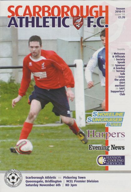Scarborough Athletic v Pickering Town  06-Nov-2010