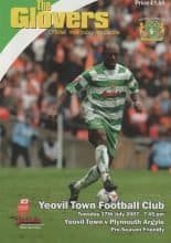 Yeovil Town v Plymouth Argyle  17-Jul-2007