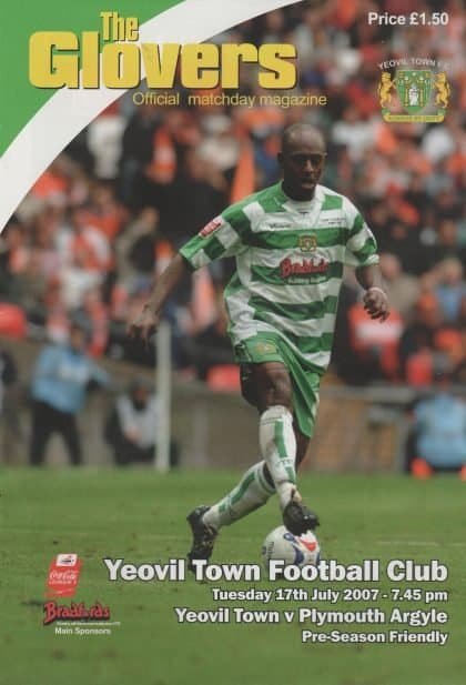 Yeovil Town v Plymouth Argyle  17-Jul-2007