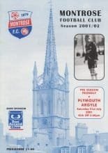 Montrose v Plymouth Argyle  21-Jul-2001