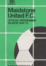 Maidstone United v Queens Park Rangers  10-Aug-1974