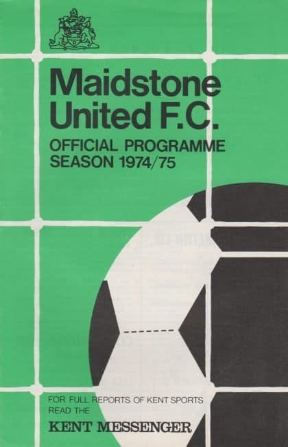 Maidstone United v Queens Park Rangers  10-Aug-1974