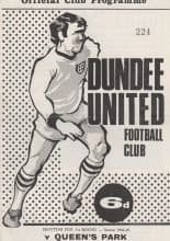 Dundee United v Queen's Park  25-Jan-1969