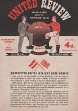 Manchester United v Real Madrid  25-Apr-1957
