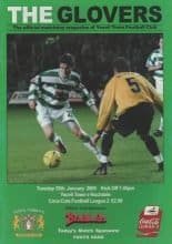 Yeovil Town v Rochdale 25-Jan-2005