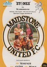 Maidstone United v Scarborough 26-Aug-1989