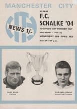 Manchester City v Schalke 04 15-Apr-1970