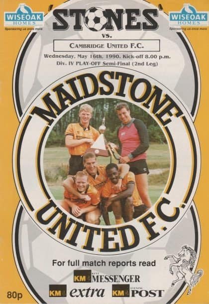 Maidstone United v Scunthorpe United  16-May-1990