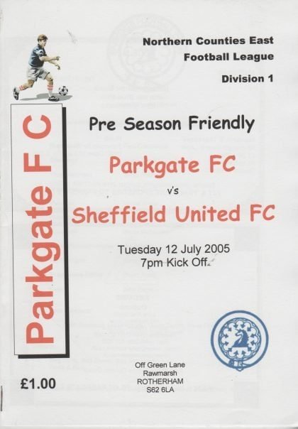 Parkgate v Sheffield United  12-Jul-2005