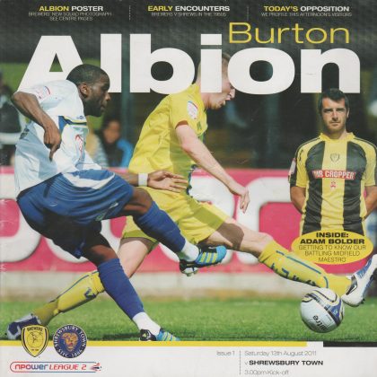 Burton Albion v Shrewsbury Town 13-Aug-2011
