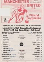 Manchester United Youth v Southport Youth 22-Nov-1976