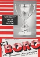 Middlesbrough Youth v Tottenham Hotspur Youth 07-May-1990
