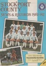 Stockport County v Tranmere Rovers   16-Jan-1982