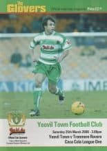 Yeovil Town v Tranmere Rovers 25-Mar-2006