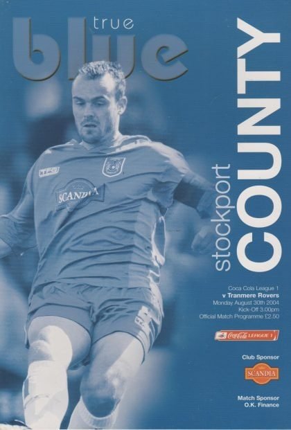 Stockport County v Tranmere Rovers 30-Aug-2004