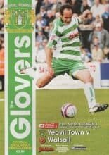 Yeovil Town v Walsall  08-Jan-2008