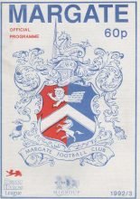 Margate v West Ham United 30-Jul-1992