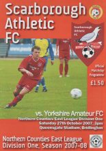 Scarborough Athletic v Yorkshire Amateur  27-Oct-2007