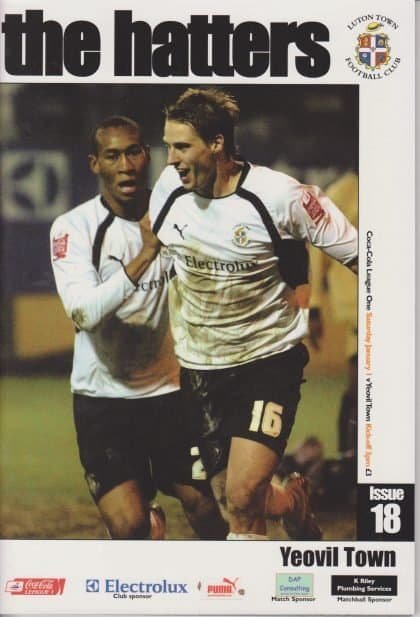 Luton Town v Yeovil Town  01-Jan-2008