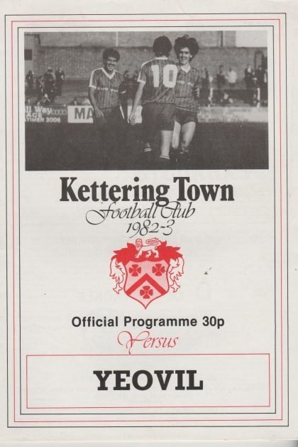 Kettering Town v Yeovil Town 30-Apr-1983