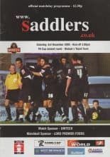 Walsall v Yeovil Town 03-Dec-2005