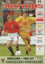 Morecambe v York City 05-Oct-2004