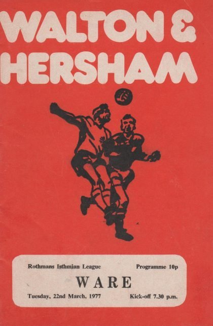 Walton & Hersham v Ware 22-Mar-1977
