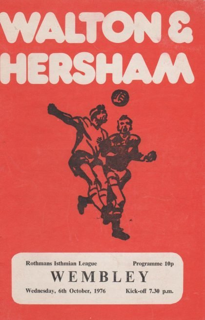 Walton & Hersham v Wembley 06-Oct-1976