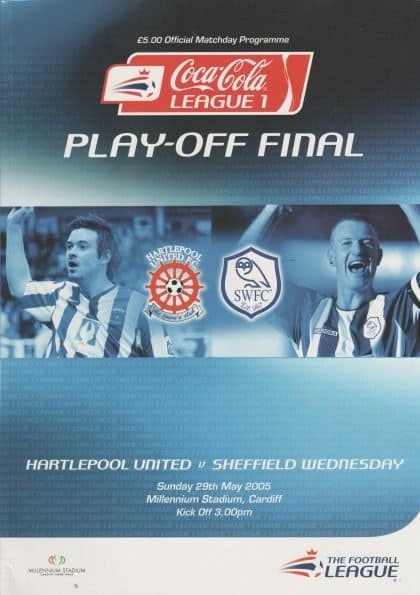 Hartlepool United v Sheffield Wednesday 29-May-2005