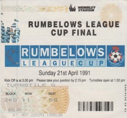 Manchester United v Sheffield Wednesday 21-Apr-1994