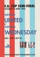 Sheffield United v Sheffield Wednesday 03-Apr-1993