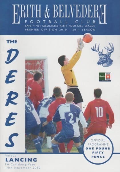 Erith & Belvedere v Lancing 14-Nov-2010