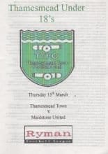Thamesmead Town Youth v Maidstone United Youth  15-Mar-2012