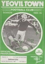 Yeovil Town v Saltash United 30-Nov-1985
