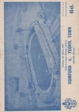 Romford v Yeovil Town 08-Mar-1969
