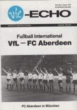 VFL Fronlach v Aberdeen  05-Aug-1984
