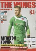 Welling United v Alfreton Town  17-Jan-2015