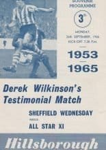 Sheffield Wednesday v All Star XI    26-Sep-1966