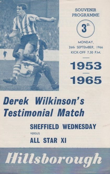 Sheffield Wednesday v All Star XI    26-Sep-1966