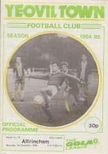 Yeovil Town v Altrincham 01-Dec-1984