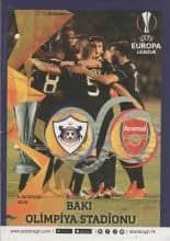 Qarabag v Arsenal  04-Oct-2018