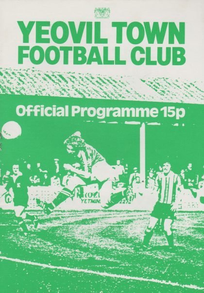 Yeovil Town v Bangor City  26-Apr-1980