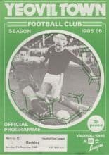 Yeovil Town v Barking 07-Dec-1985